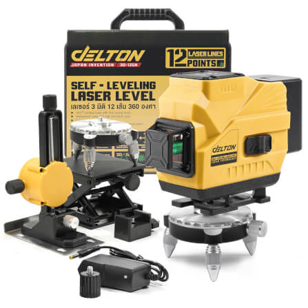 เครื่องวัดระดับเลเซอร์ DELTON รุ่น 3D-12GN 3 มิติ 12 แกน 360 องศา_7